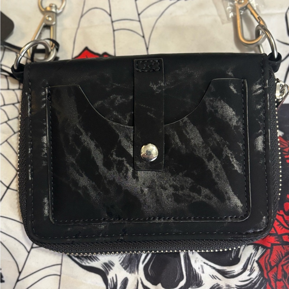 NWT Dolls Kill / Darker Wavs Diatonic Crossbody Coin Purse - Picture 6 of 10